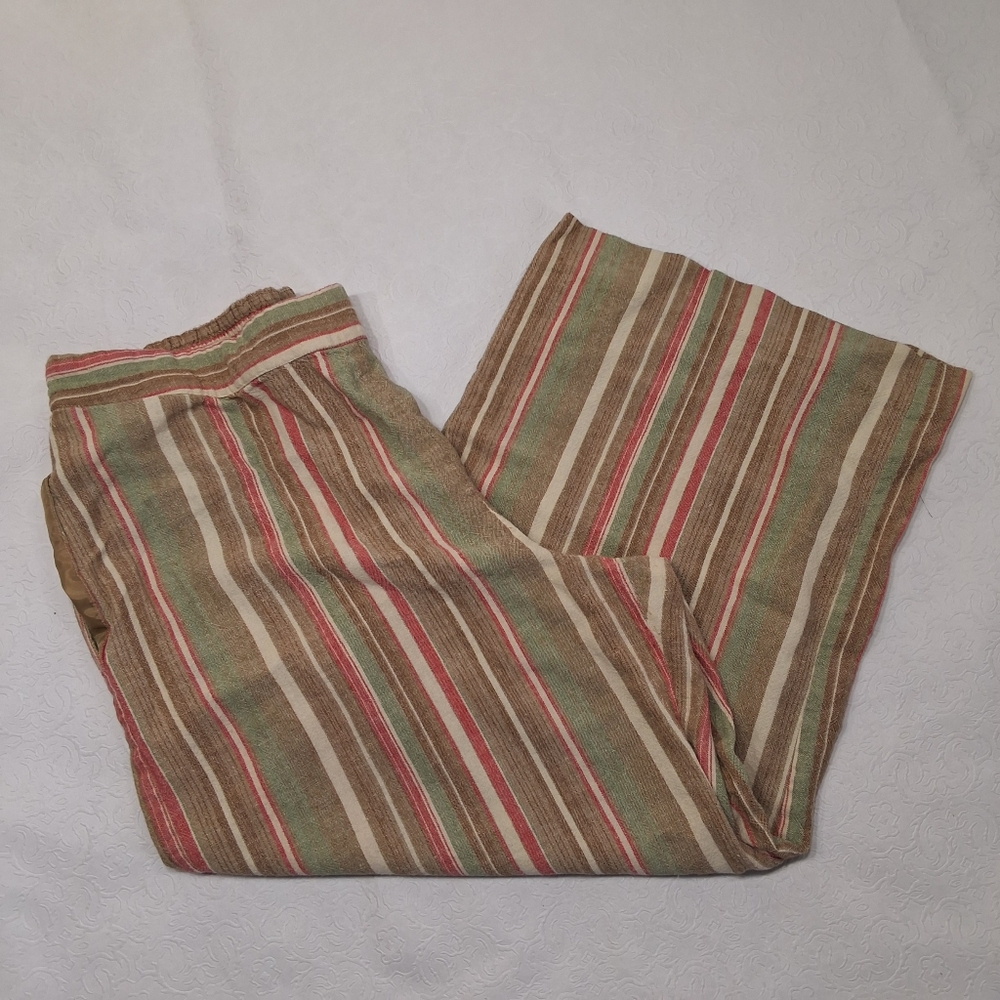 Coldwater Creek Women's Striped Pants Size XL P